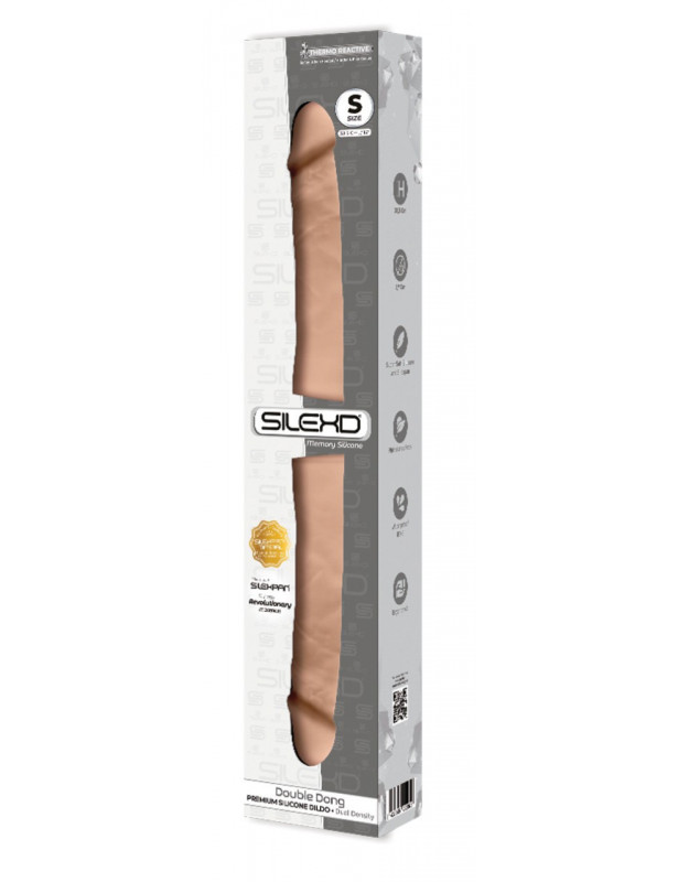 Dildo Doble de Silicona 15'' 38,1 cm - SILEXD