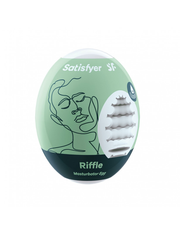 Masturbador Masculino de Huevo Riffle - SATISFYER