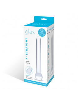 Consolador de cristal recto GLÄS