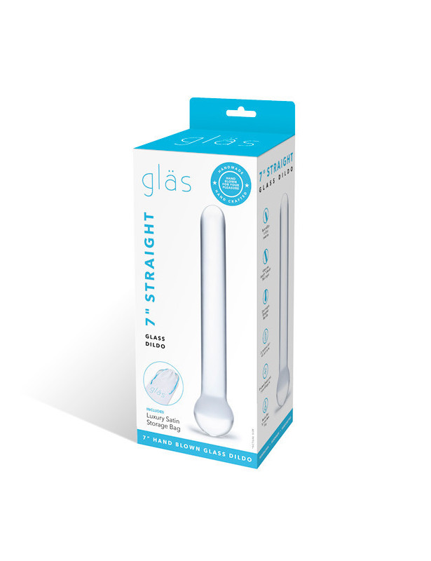 Consolador de cristal recto GLÄS