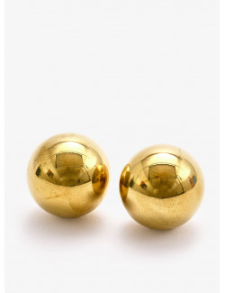 Bolas Geisha Doradas Ben Wa 25 mm 66 g - EasyToys Vibe
