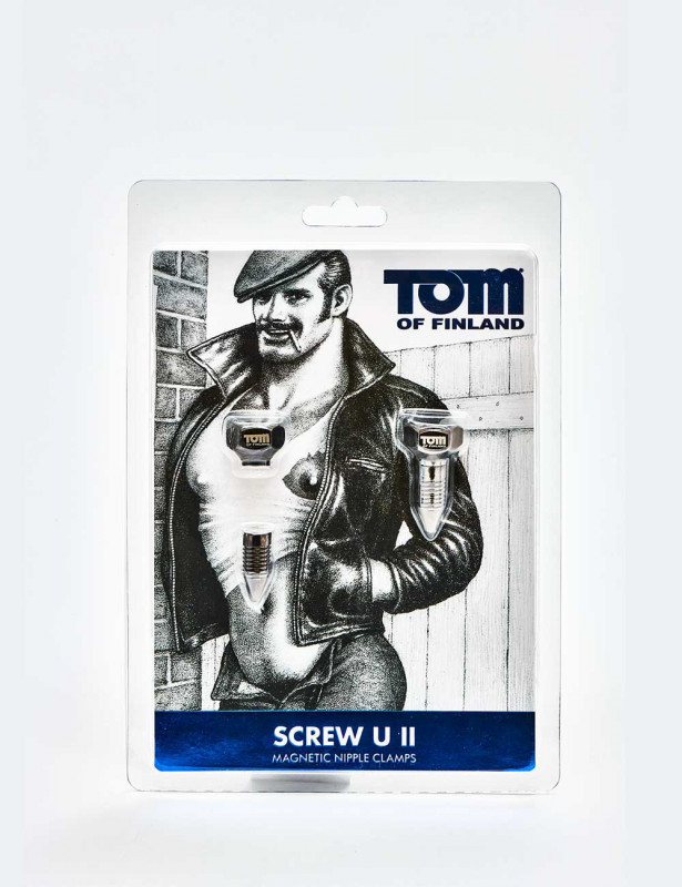 Pinzas Magnéticas para Pezones Bros Pins - Tom of Finland 4