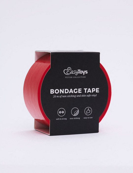 Ruban adhésif Bondage Rouge - 20 m 3