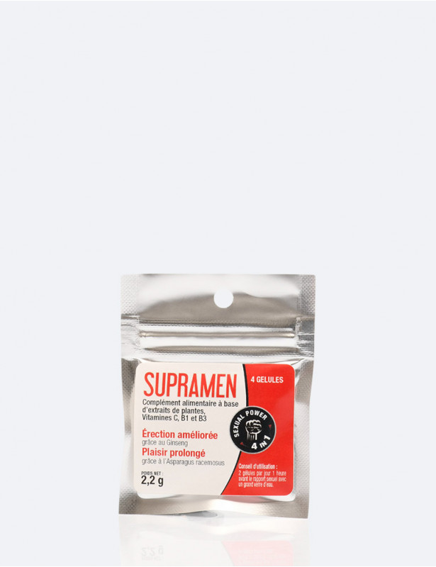 Potenciador Sexual SupraMen 4 Capsulas