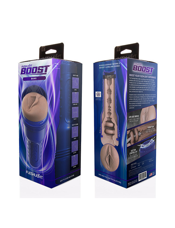 Masturbador Fleshlight Boost Bang - Medio ligero