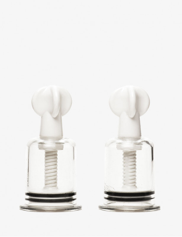 Succionadores de clítoris y pezones talle M 2 piezas