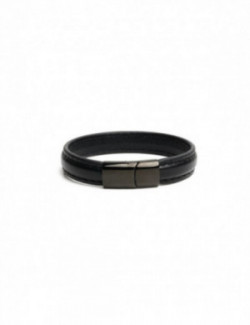 Anillo de Cuero para Pene All Black - 665