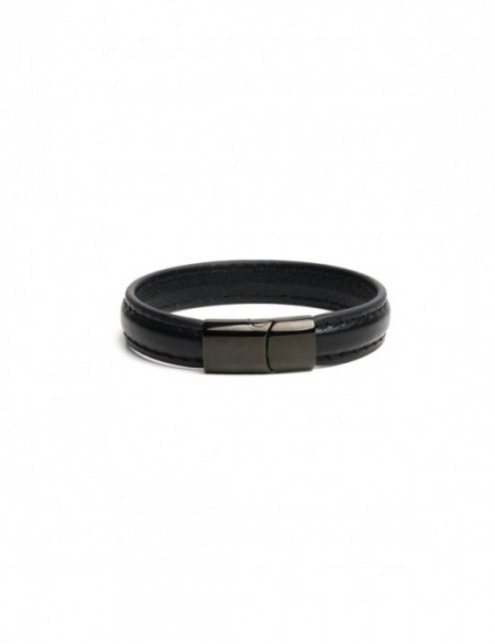 Anillo de Cuero para Pene All Black - 665