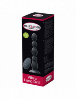 Plug anal vibrador masculino - MALESATION 19,6 cm