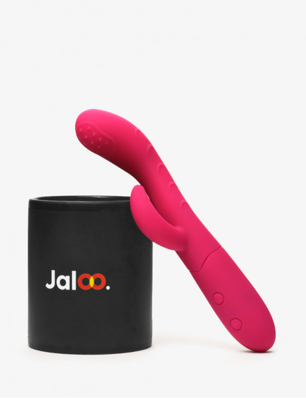 Vibrador de Conejo Cakey Fucsia Punto G Silicona - GOODIES