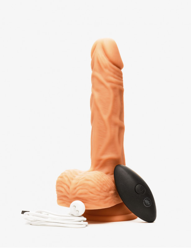 Ethan - Dildo Realista Vibrador con Calor y Ventosa-4