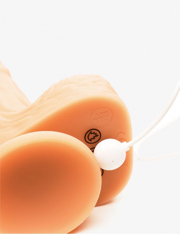 Ethan - Dildo Realista Vibrador con Calor y Ventosa-5