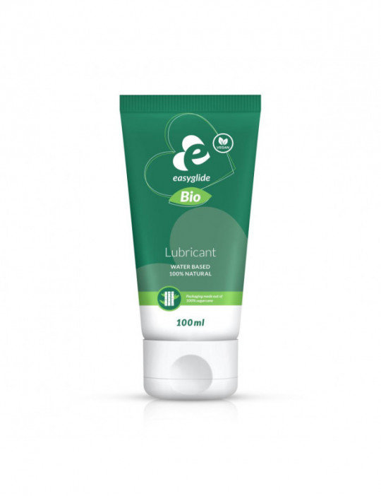 EasyGlide - Lubricante bio y natural a base de agua sin perfume - 100 ml