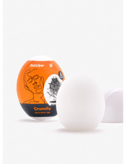 El Masturbador Masculino de Huevo Crunchy SATISFYER