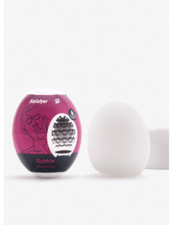 Masturbador Masculino de Huevo Bubble - SATISFYER