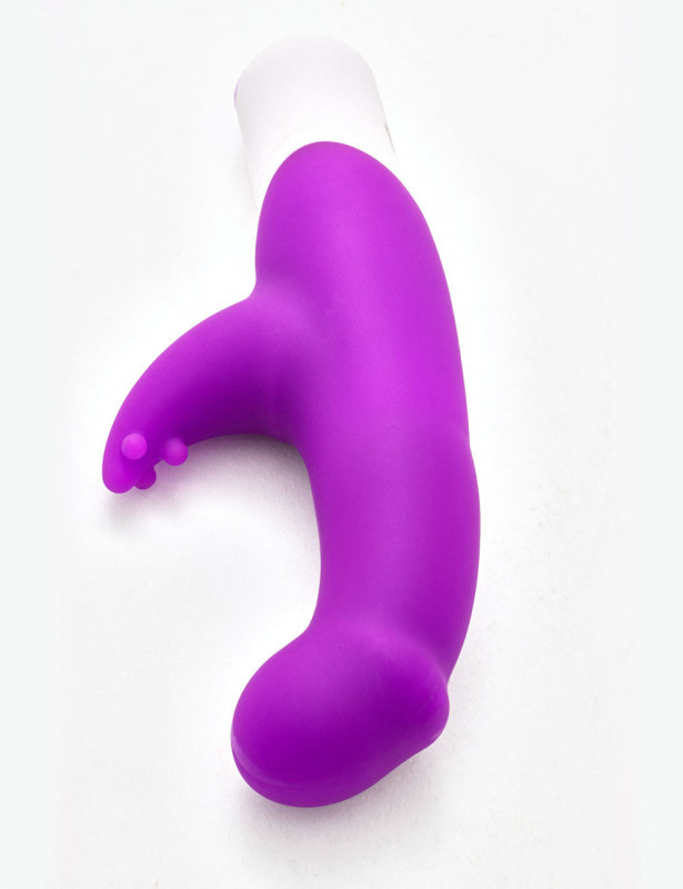 Vibrador de Silicona Ashley violeta STOYS
14 cm
