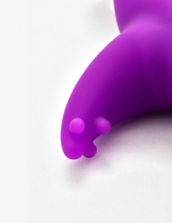 Vibrador de Silicona Ashley violeta STOYS
14 cm