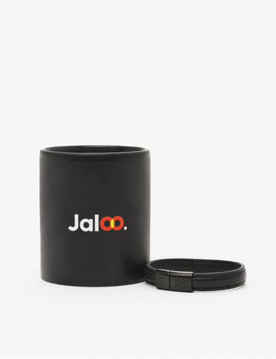 Anillo de Cuero para Pene All Black - 665