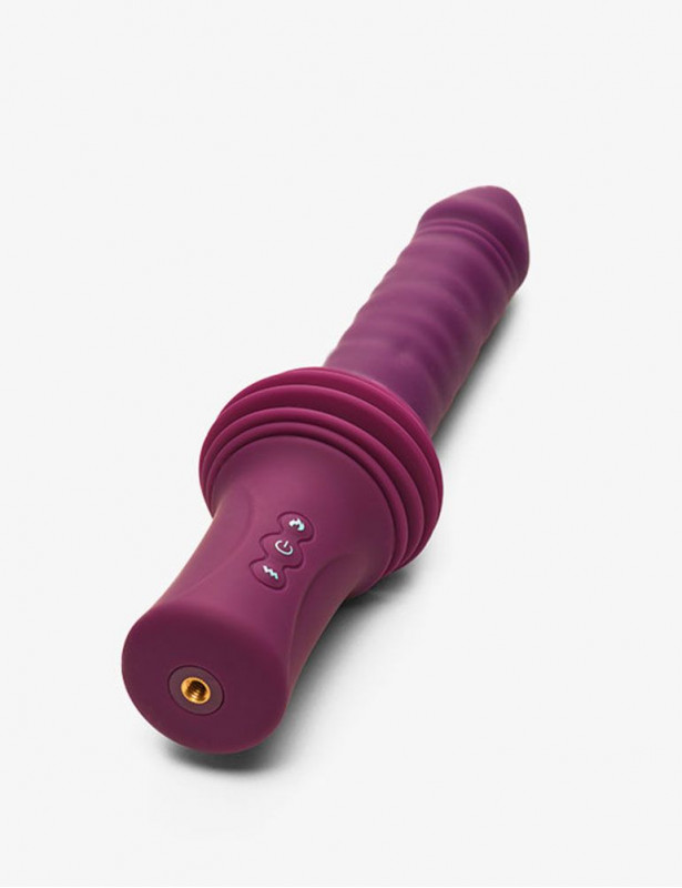 Vibrador ACTION con calentamiento y empuje