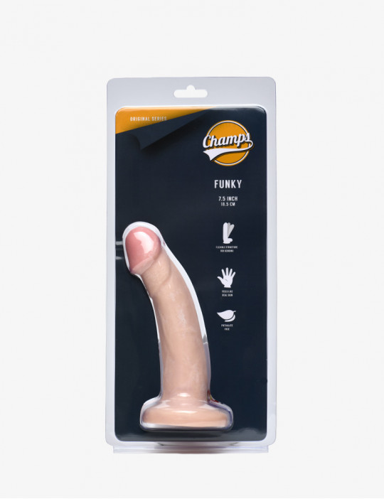 Champs - Funky Original Dildo 7.5 inch / 18.5 cm