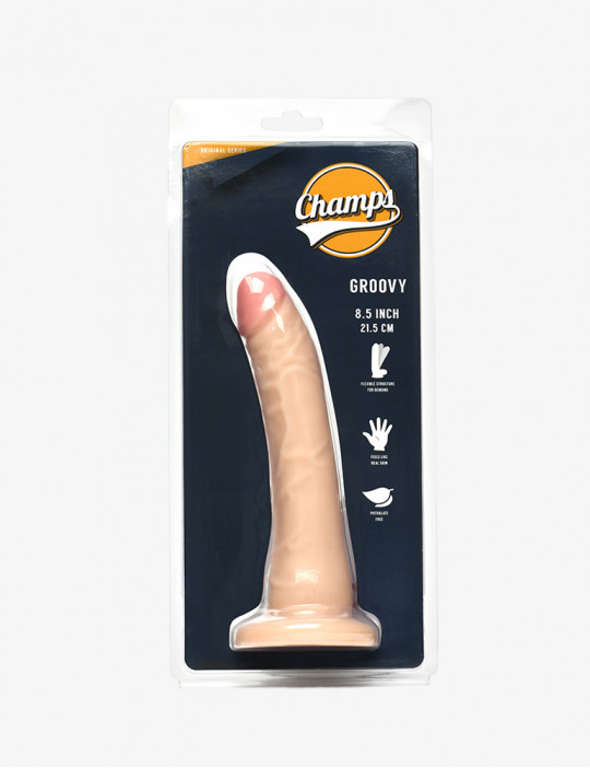 Dildo Original Groovy - Champs 8.5 pulgadas/21,5 cm