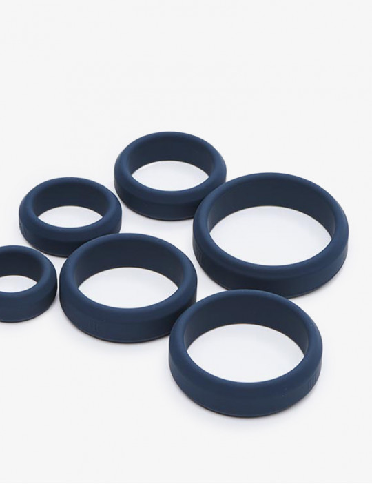 Pack De Anillos Para Pene - Boners - 6 Piezas - Silicona