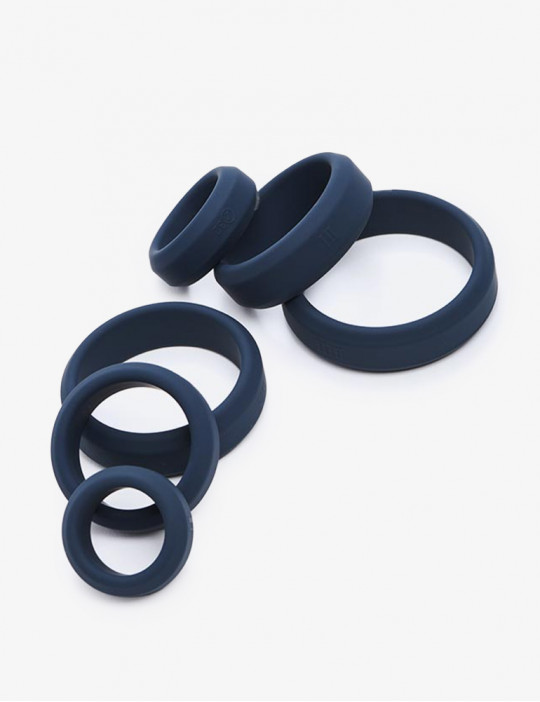 Pack De Anillos Para Pene - Boners - 6 Piezas - Silicona