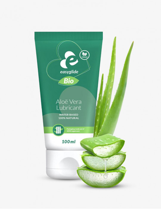 EasyGlide - Lubricante orgánico y natural de Aloe vera - 100 ml