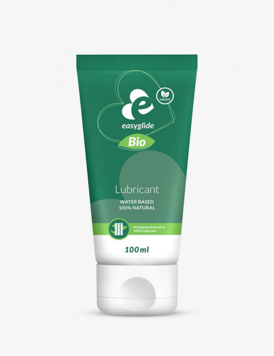 EasyGlide - Lubricante bio y natural a base de agua sin perfume - 100 ml
