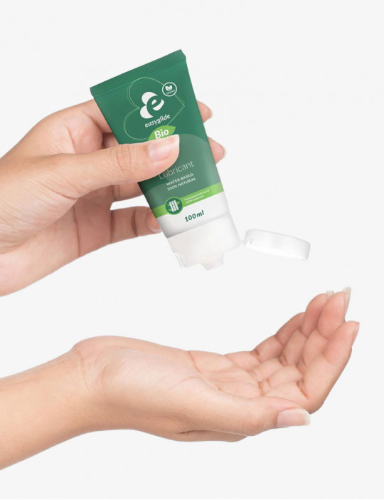 EasyGlide - Lubricante bio y natural a base de agua sin perfume - 100 ml