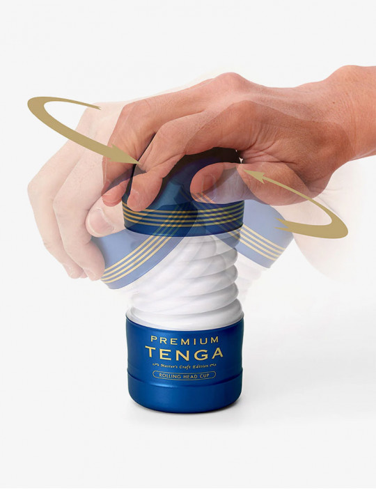 Masturbador Tenga - Premium Rolling Head Cup