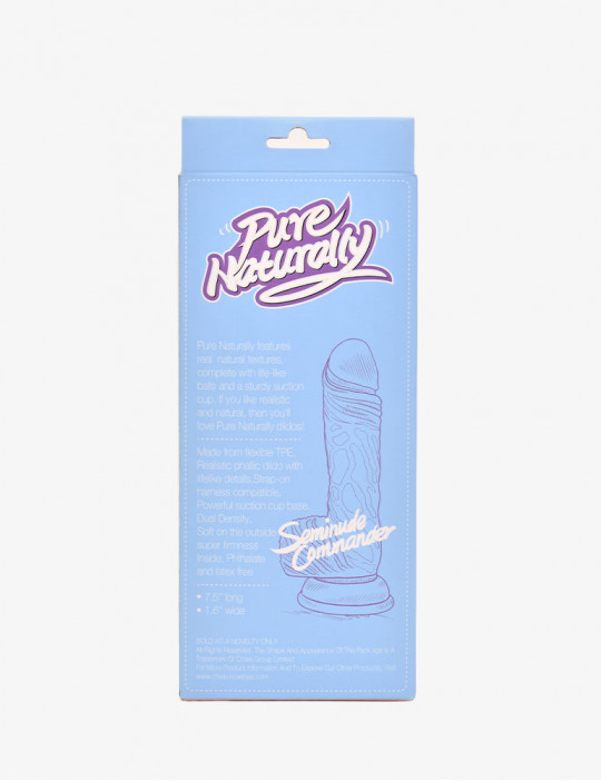 Consolador Realista Commander – Chisa – 19 cm