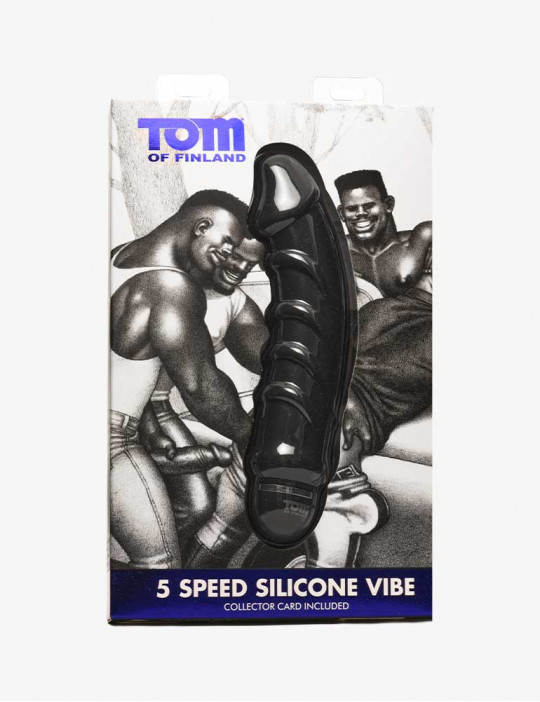 Vibrador de Punto P Silicona de 5 velocidades - Tom Of Finland