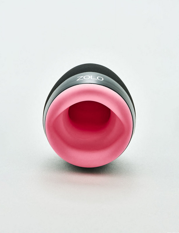 Masturbador Vibrante Zolo - Warming Dome - Negro-5