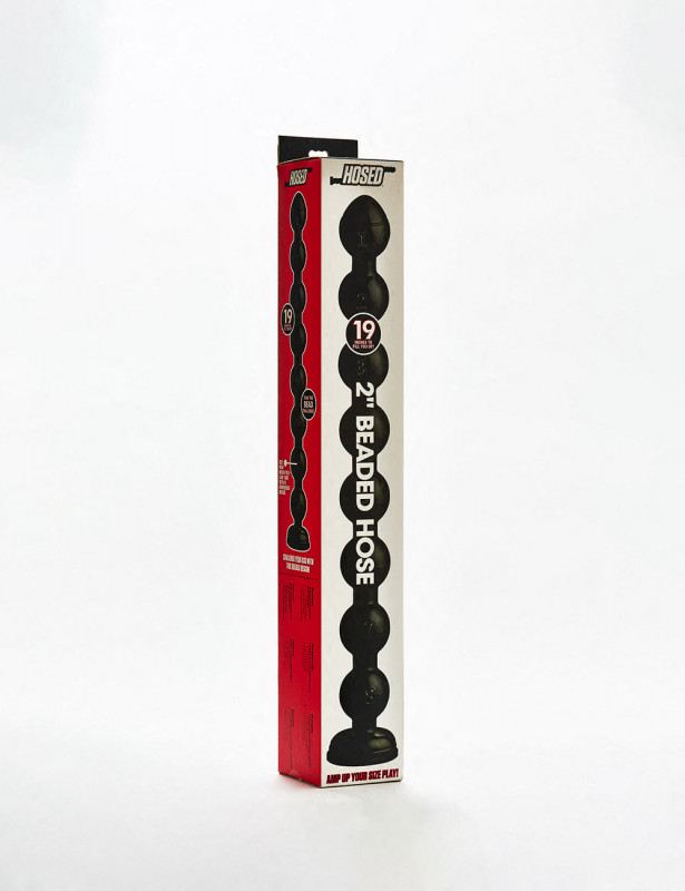 Consolador Hosed Big Beaded Hose Consolador Hosed Big Beaded Hose