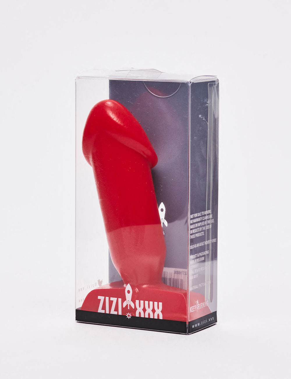 Plug Anal - Kokku - 10 cm - Rojo