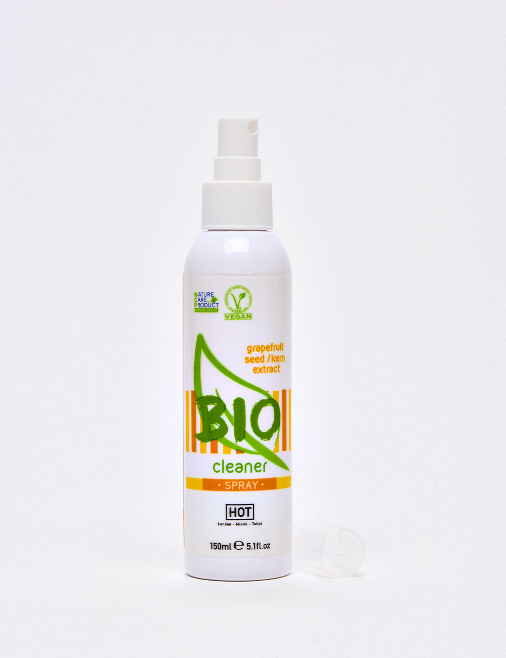 Limpiador De Juguetes Sexuales - Hot Bio Cleaner Spray - 150 ml