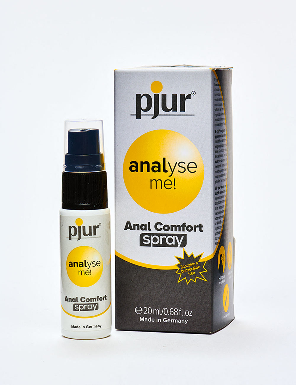Lubricante Anestésico Anal Pjur - Analyse me - 20 ml