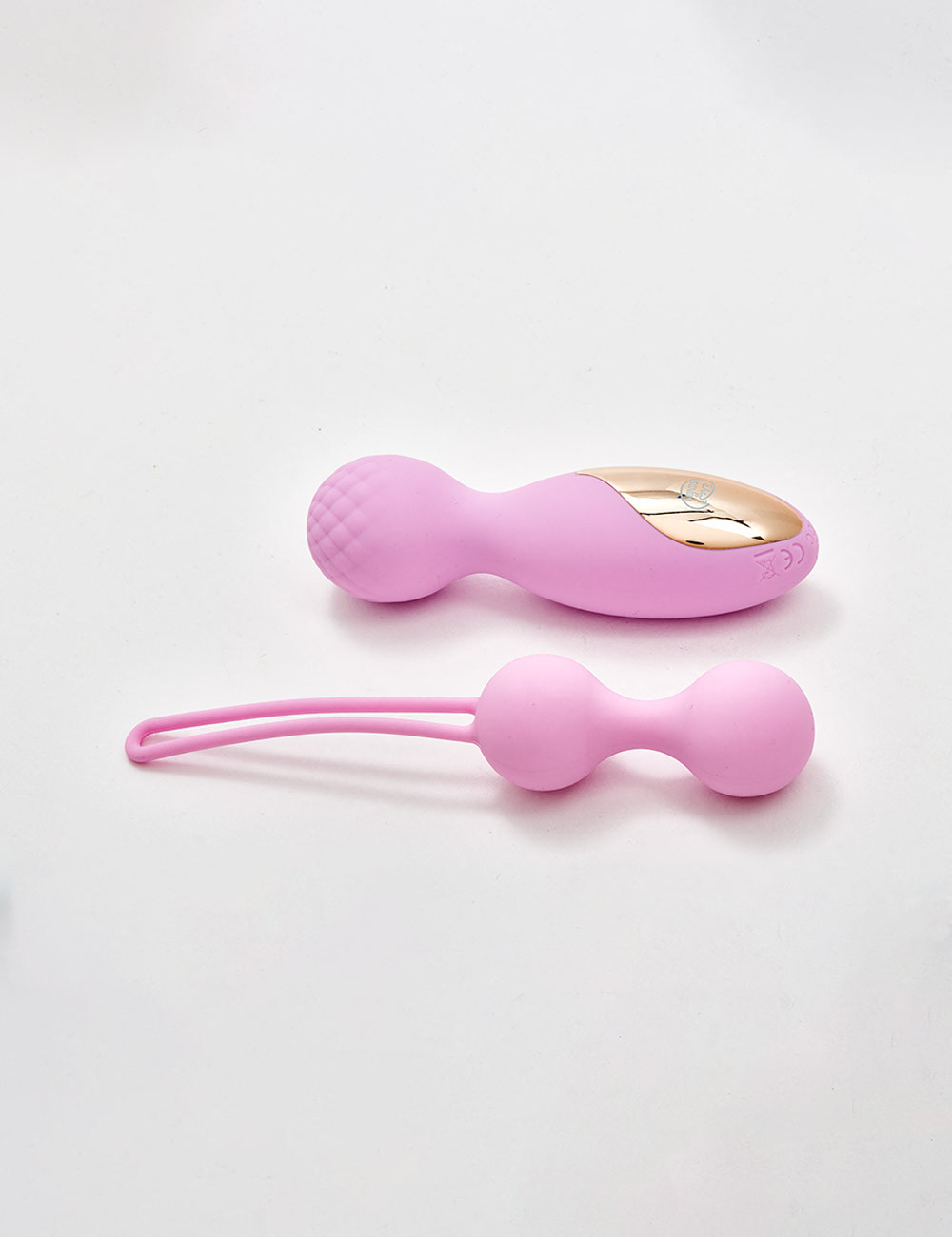 Vibrador Y Bolas Chinas Minds of Love - Little Friends - Rosa